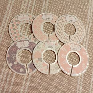 ⚡2 for $15⚡6 piece Baby Girl Closet Seperators